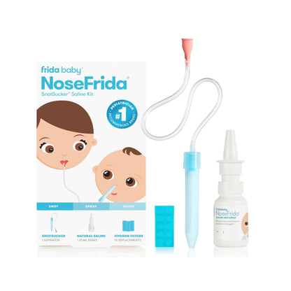 Frida Baby NoseFrida SnotSucker Nasal Aspirator for Baby, Baby Nose Sucker