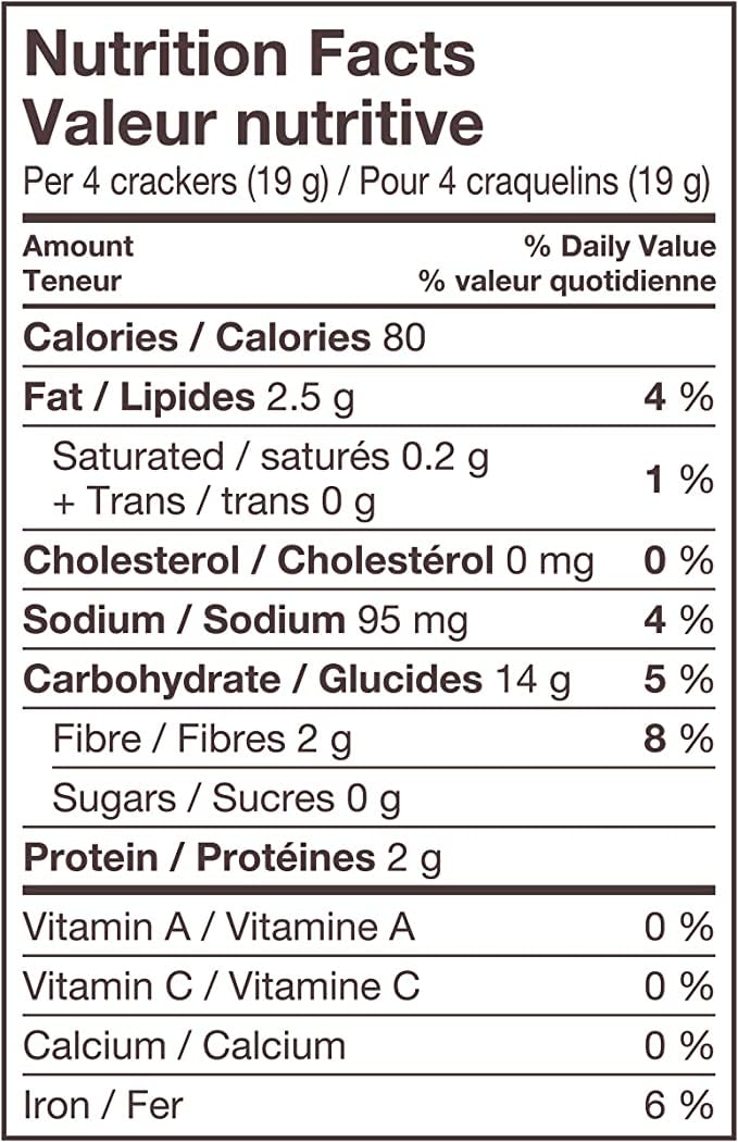 Triscuit Cracked Pepper & Olive Oil Crackers, 200g/7oz (Pack of 2) Shipped from Canada