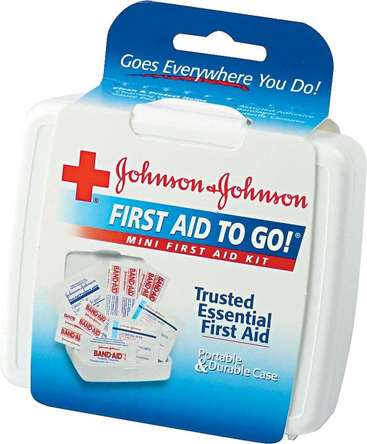 Johnson & Johnson First Aid To Go Kit (Set of 12 Piece )