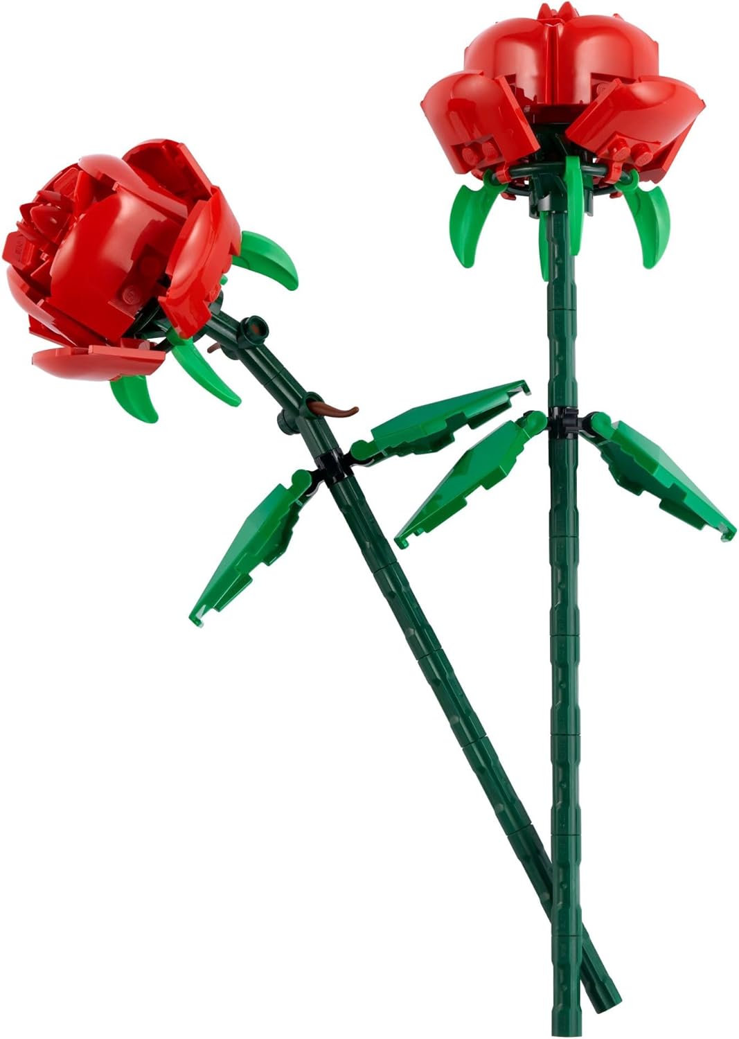 LEGO Roses - Building Toy for Kids, Girls & Boys, Ages 8+ - Artificial, Fake Roses for Home Decor & Display - Stocking Stuffer and Gift Idea for Christmas - 40460