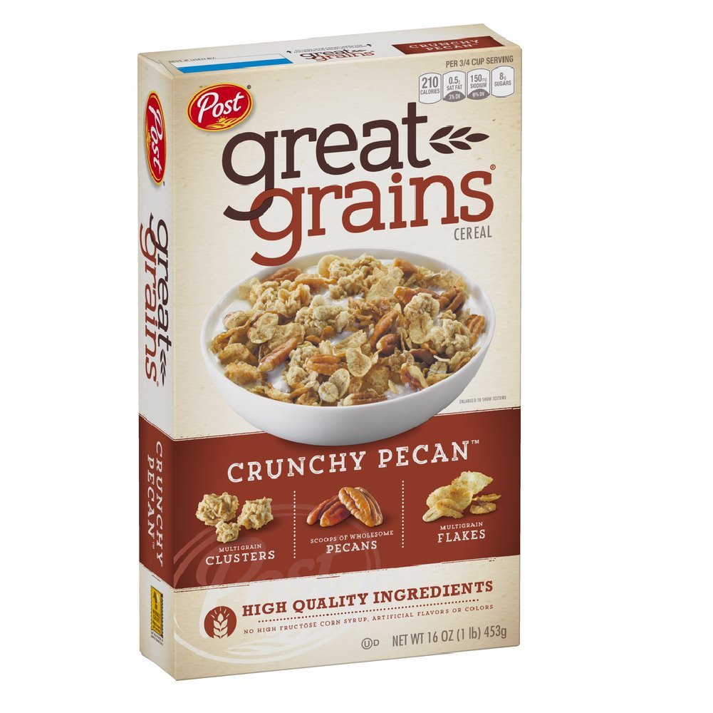 Post Great Grains Cranberry Almond Crunch Cereal, 3 pack