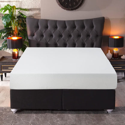 FDW 5 Inch Gel Memory Foam Mattress Medium-Firm Mattress for Pressure Relief & Cooler Sleep Mattress for Kid Adults CertiPUR-US Certified Mattress in a Box,Twin