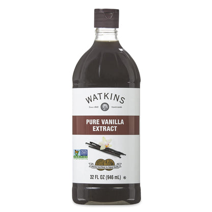 Watkins All Natural Original Gourmet Baking Vanilla, with Pure Vanilla Extract, 11 Fl Oz (Pack of 1) - Packaging May Vary