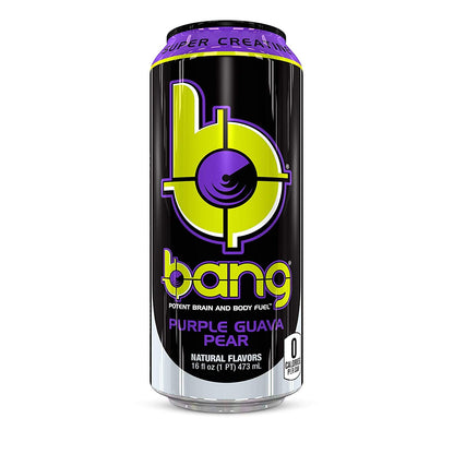 Bang Energy Bangster Berry, Sugar-Free Energy Drink, 16-Ounce (Pack of 12)