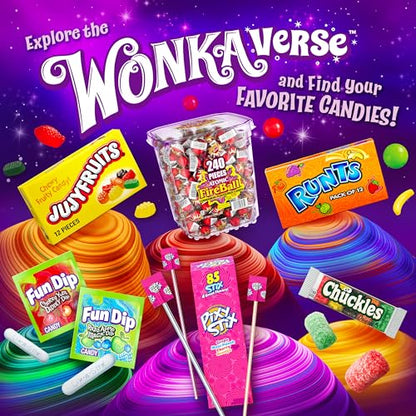 Wonka Jujyfruits Gummy candy, Assorted Gummy Candy, 5 Ounce Theater Candy Boxes (Pack of 12)