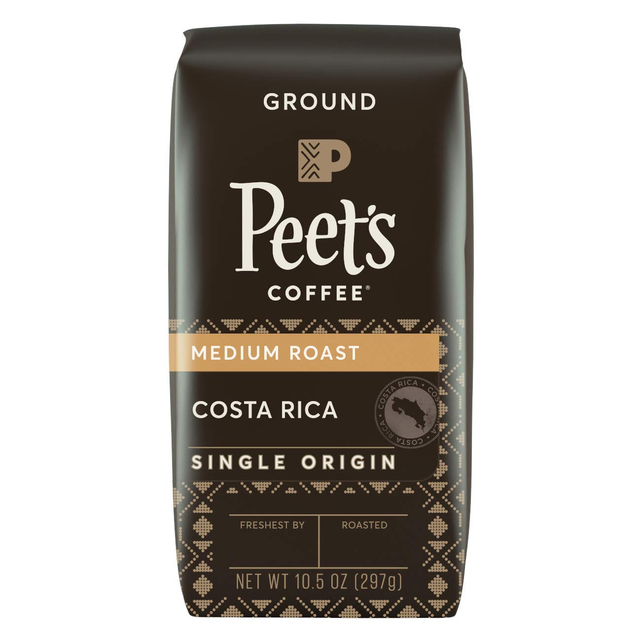 Peet's Coffee Major Dickason's Blend, Dark Roast Ground Coffee, 20 oz