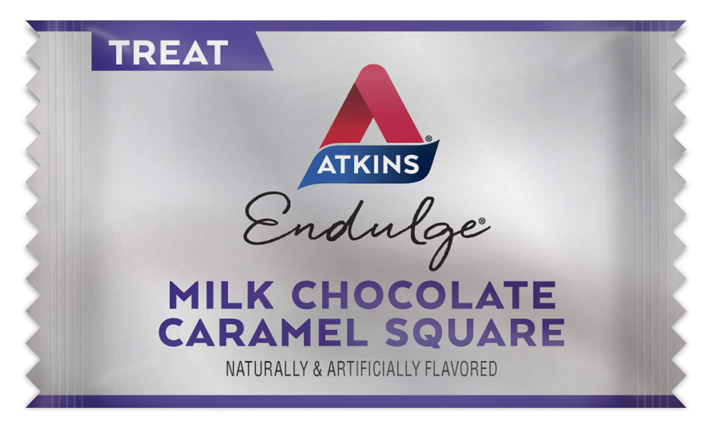 Atkins Endulge Caramel Nut Chew Bar, Dessert Favorite, 1g Sugar, Good Source of Fiber, Low Sugar, 10 Count