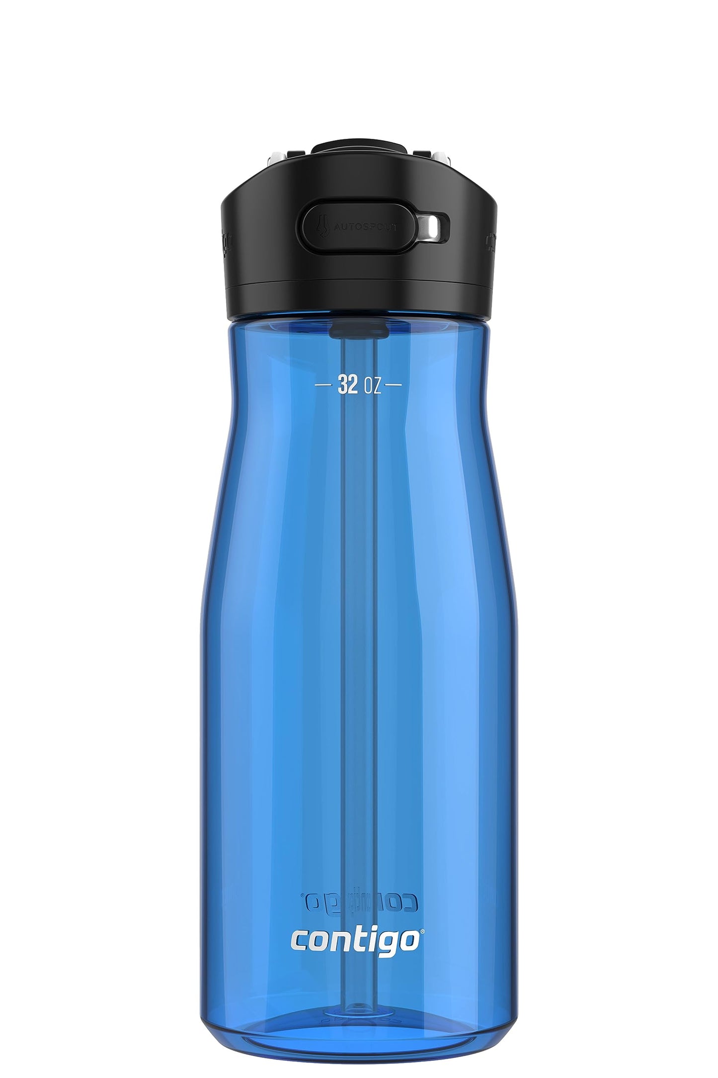 Contigo Ashland 2.0 Water Bottle with AUTOSPOUT Lid | Tritan Water Bottle, 24oz., 3 Pack, Juniper & Sake & Bubble Tea