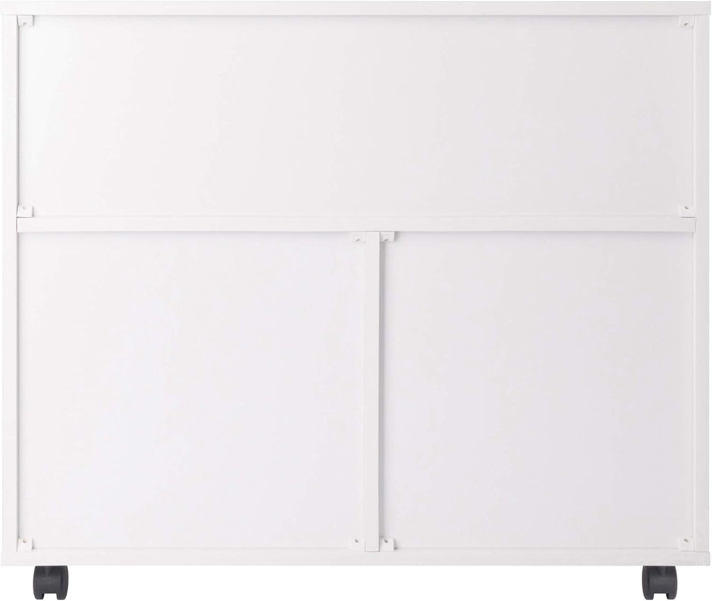 Winsome Wood Halifax Cabinet, 2 Large Drawer with 3 Small Drawer, White