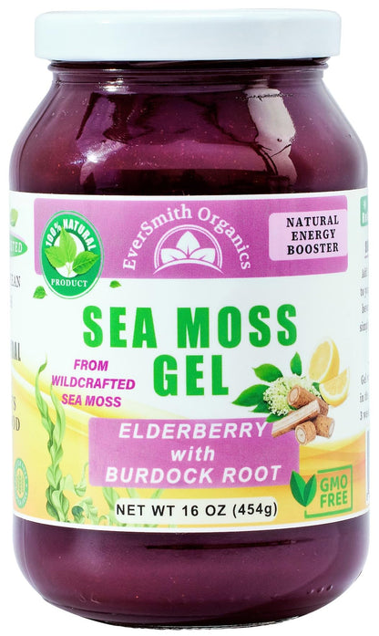 Wildcrafted Irish Sea Moss Gel | Made in USA | Rich in Vitamins & Minerals | Sea Moss Gel Organic Raw | Nutritional Supplement | Mango Pineapple (16 oz)