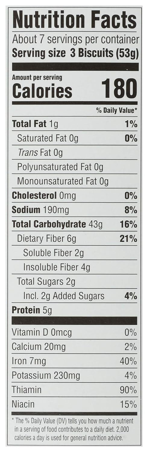 Weetabix Biscuits Whole Grain Cereal, Lightly Sweet Whole Grain Wheat Biscuits, Delicious as Part of Breakfasts or Snacks, 14 OZ Box