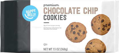 Amazon Brand - Happy Belly Premium Chocolate Chip Cookies