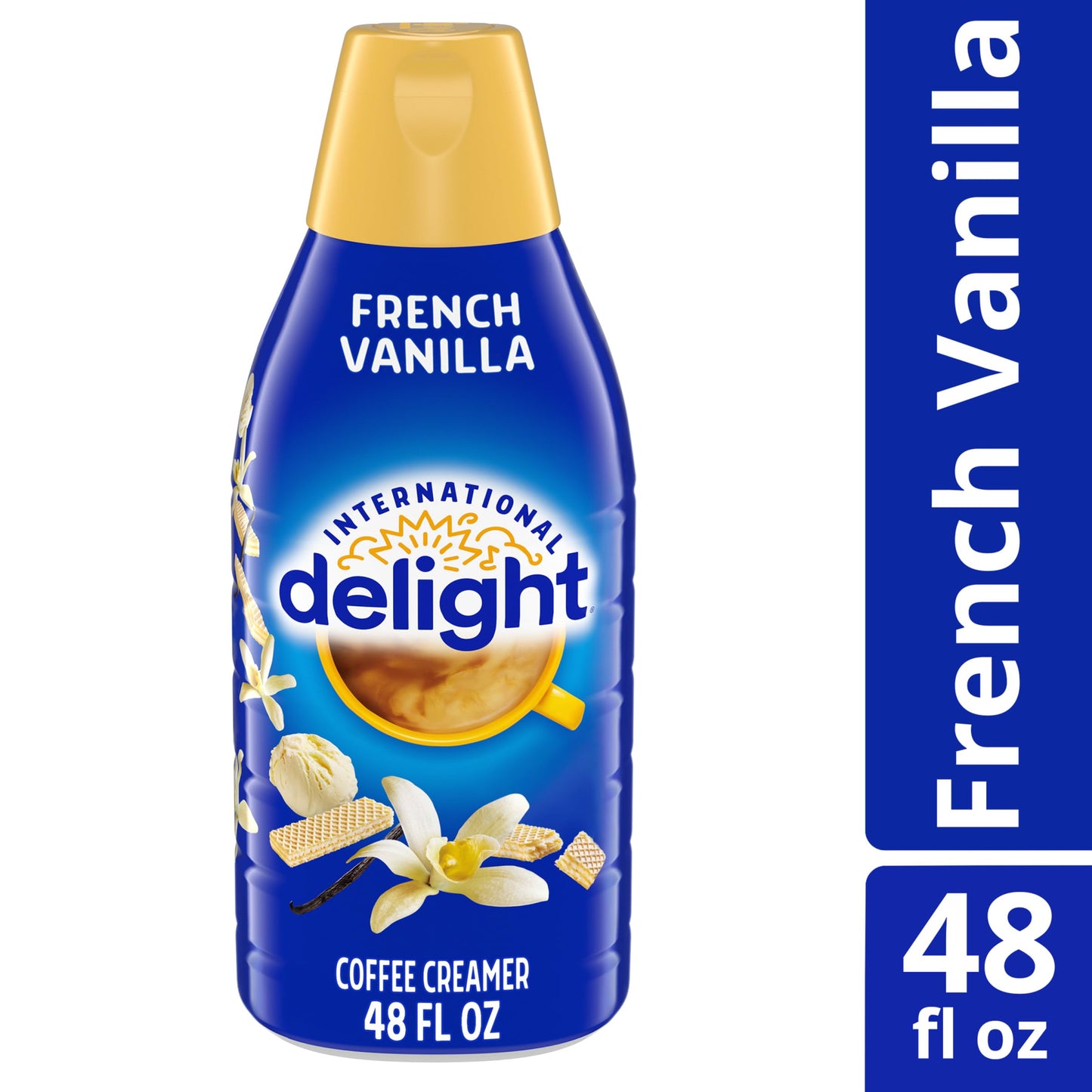 International Delight Coffee Creamer Singles, Sweet & Creamy, Shelf Stable Flavored Creamer, 24 Ct, 16 FL Oz, Pre-Portioned Creamers