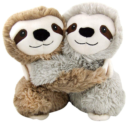 Warmies Sloth Heatable and Coolable Weighted Stuffed Animal Plush