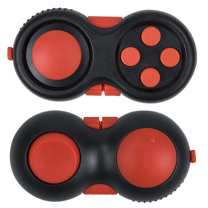 WTYCD Original Fidget Toy Game, Rubberized classical Controller Fidget Concentration Toy with 8-Fidget Functions and Lanyard - Excellent for Relieving Stress and Anxiety