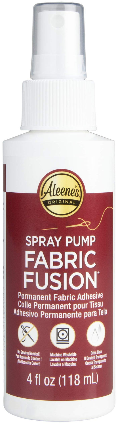 Aleene's Fabric Fusion Permanent Fabric Adhesive 3-Pack, 4 oz.