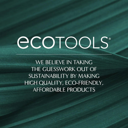 EcoTools Makeup Brush + Sponge Shampoo, Remove Makeup & Impurities From Brushes, Sponges, & Puffs, Fragrance-Free Brush Cleanser, No Harsh Chemicals, Vegan, & Cruelty-Free, 6 fl.oz./ 177 ml, 1 Count