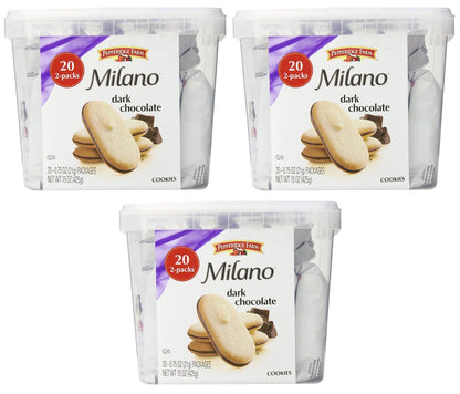 Pepperidge Farm Milano Cookies, Raspberry Chocolate, 7 oz. Bag