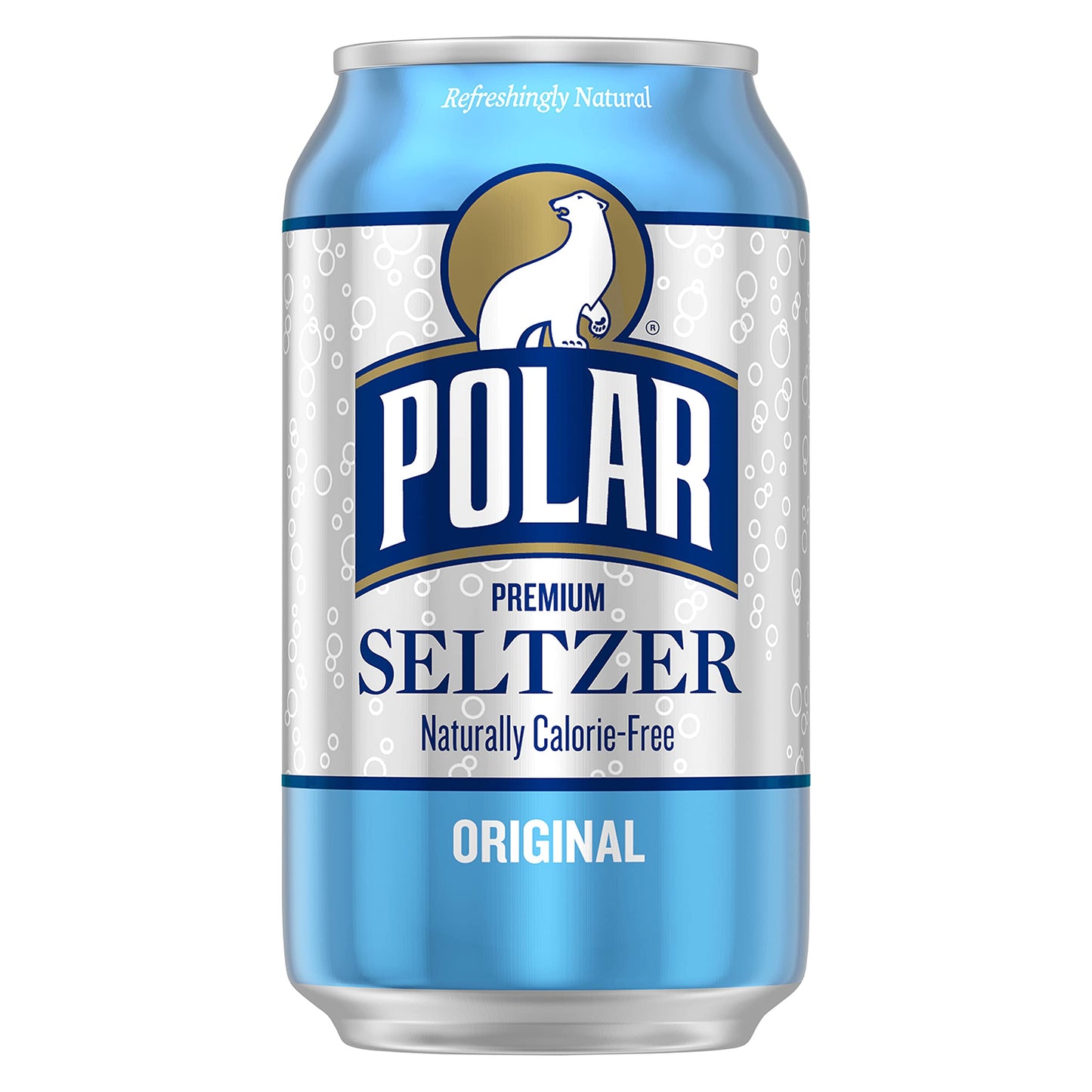 Polar Seltzer Water Original, 12 fl oz cans, 18 pack