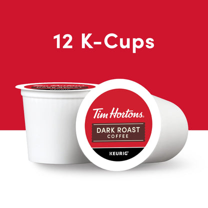 Tim Hortons Original Blend, Medium Roast Coffee, Single-Serve K-Cup Pods Compatible with Keurig Brewers, 24 Count(Pack of 1)(Packaging may vary)