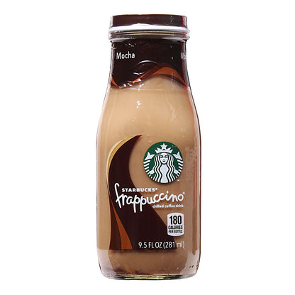 Starbucks Frappuccino Coffee Drink, Mocha, 13.7 fl oz Bottles (12 Pack)