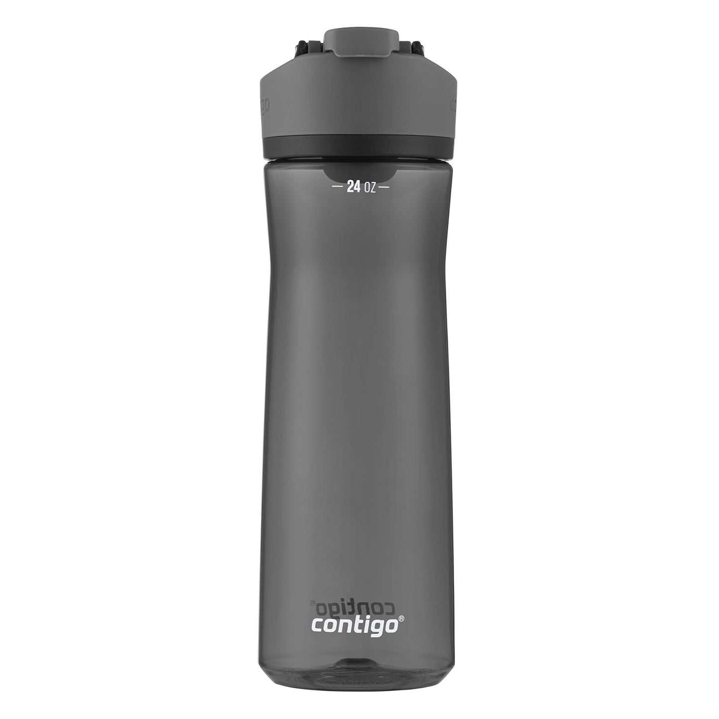 Contigo AUTOSEAL Cortland 24oz Water Bottle, BPA-Free Plastic, Spill, Leak-Proof Lid, and Carry Handle, Dishwasher Safe, Spirulina, 24 Ounce (Pack of 1)