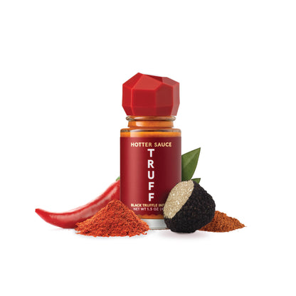 TRUFF Original Black Truffle Hot Sauce, Gourmet Hot Sauce with Ripe Chili Peppers, Black Truffle Oil, Agave Nectar, Unique Flavor Experience in a Bottle, 6 oz.