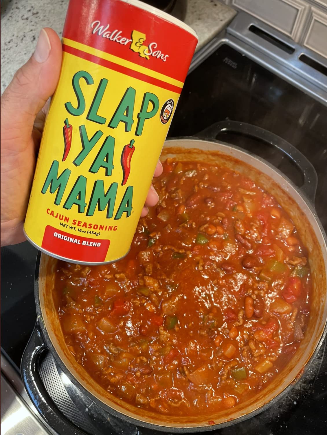 Slap Ya Mama Cajun Seasoning from Louisiana, Original Blend, MSG Free and Kosher, 4 Ounce