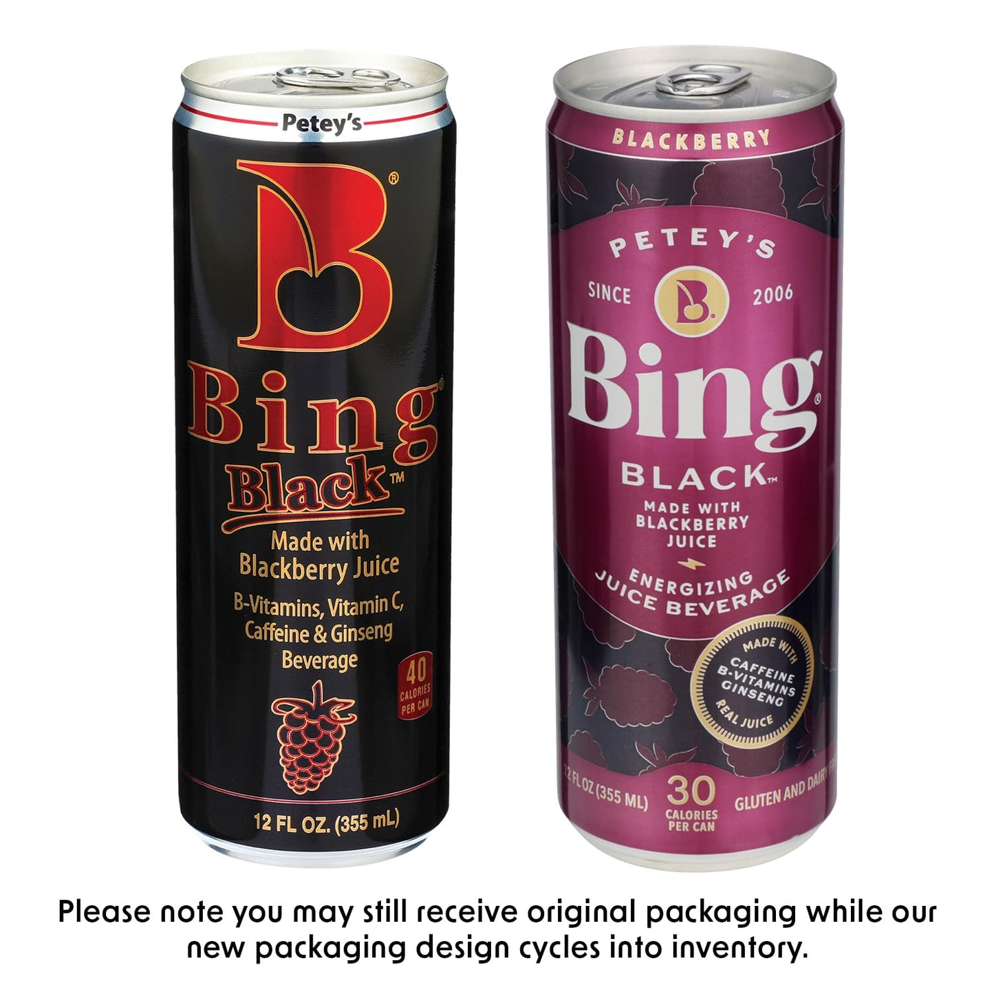 Bing Beverage Company Bing Black Cherry, 12- Fl. Oz (Pack of 24)