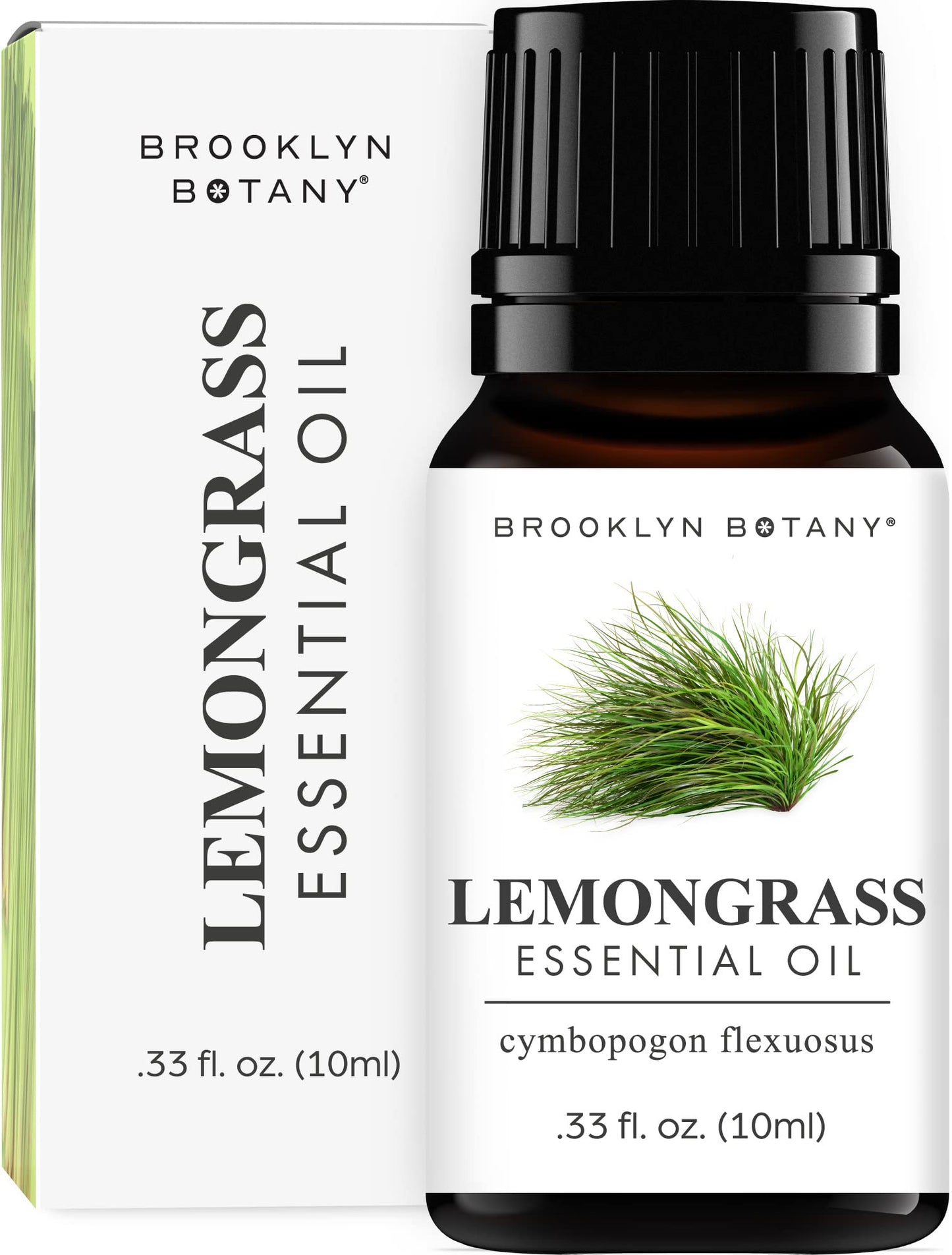 Brooklyn Botany Basil Essential Oil - 100% Pure and Natural - Premium Grade Essential Oil - for Aromatherapy and Diffuser - 0.33 Fl Oz