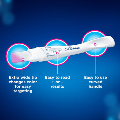 Clearblue Rapid Detection Pregnancy Test, Home Pregnancy Kit, 2 Count