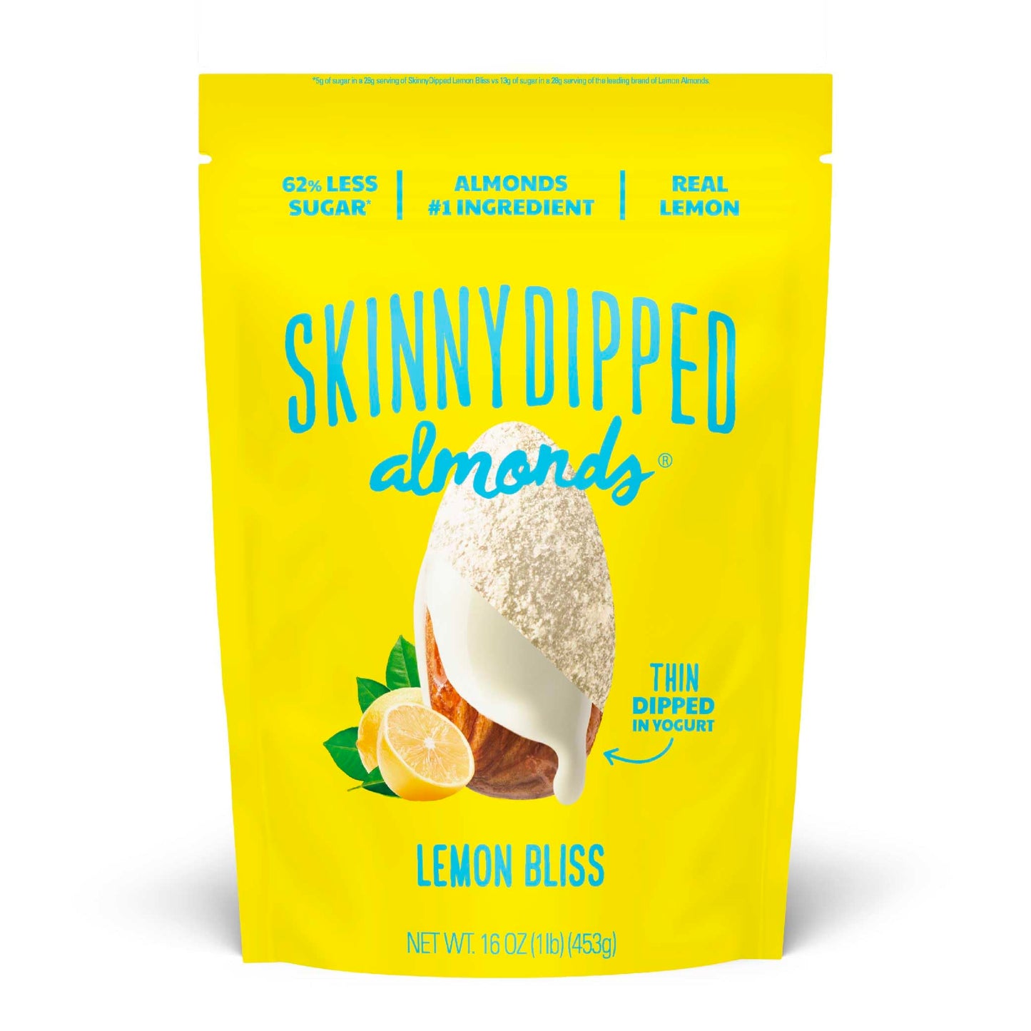 SkinnyDipped Snack Attack Minis Almond Variety Pack, Healthy Snack, Plant Protein, Gluten Free, 0.46 oz Mini Bags, Pack of 25