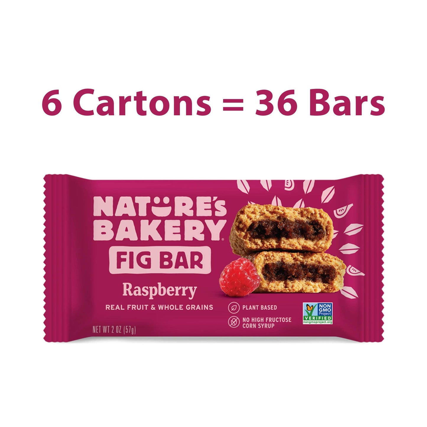 Nature's Bakery Fig Bar, Apple Cinnamon, 2 oz