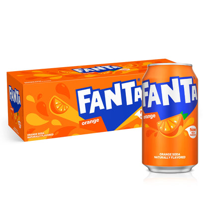 Fanta Orange, 16.9 Fl Oz, Pack of 6