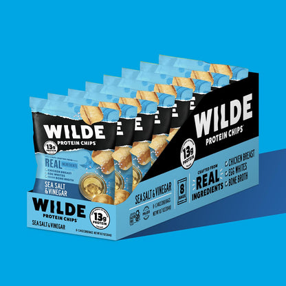 WILDE Spicy Protein Chips Variety Pack, Buffalo, Spicy Queso, Nashville Hot, Thin and Crispy, Protein Snack, Keto Chips, Made with Real Ingredients, 1.34oz Bags (Pack of 12)…