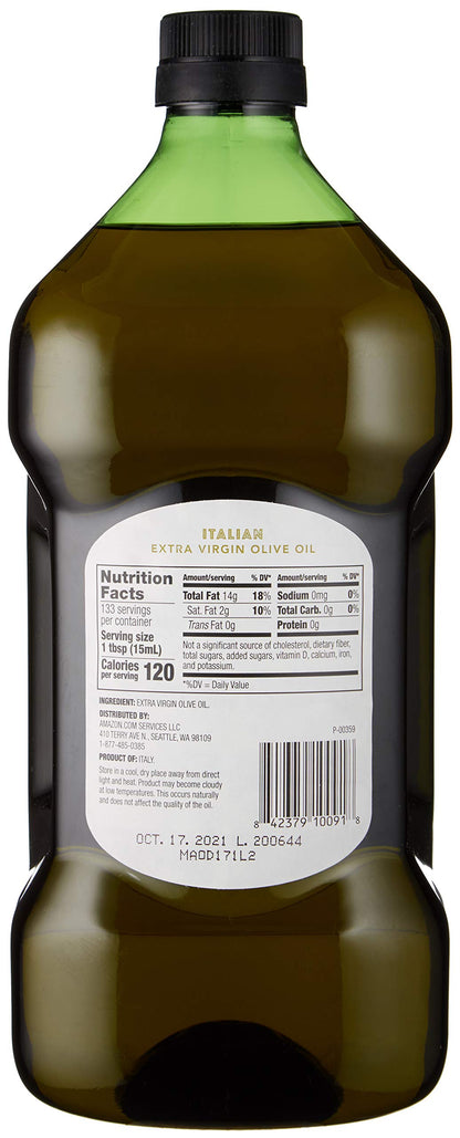 Amazon Fresh, Italian Extra Virgin Olive Oil, 16.9 Fl Oz