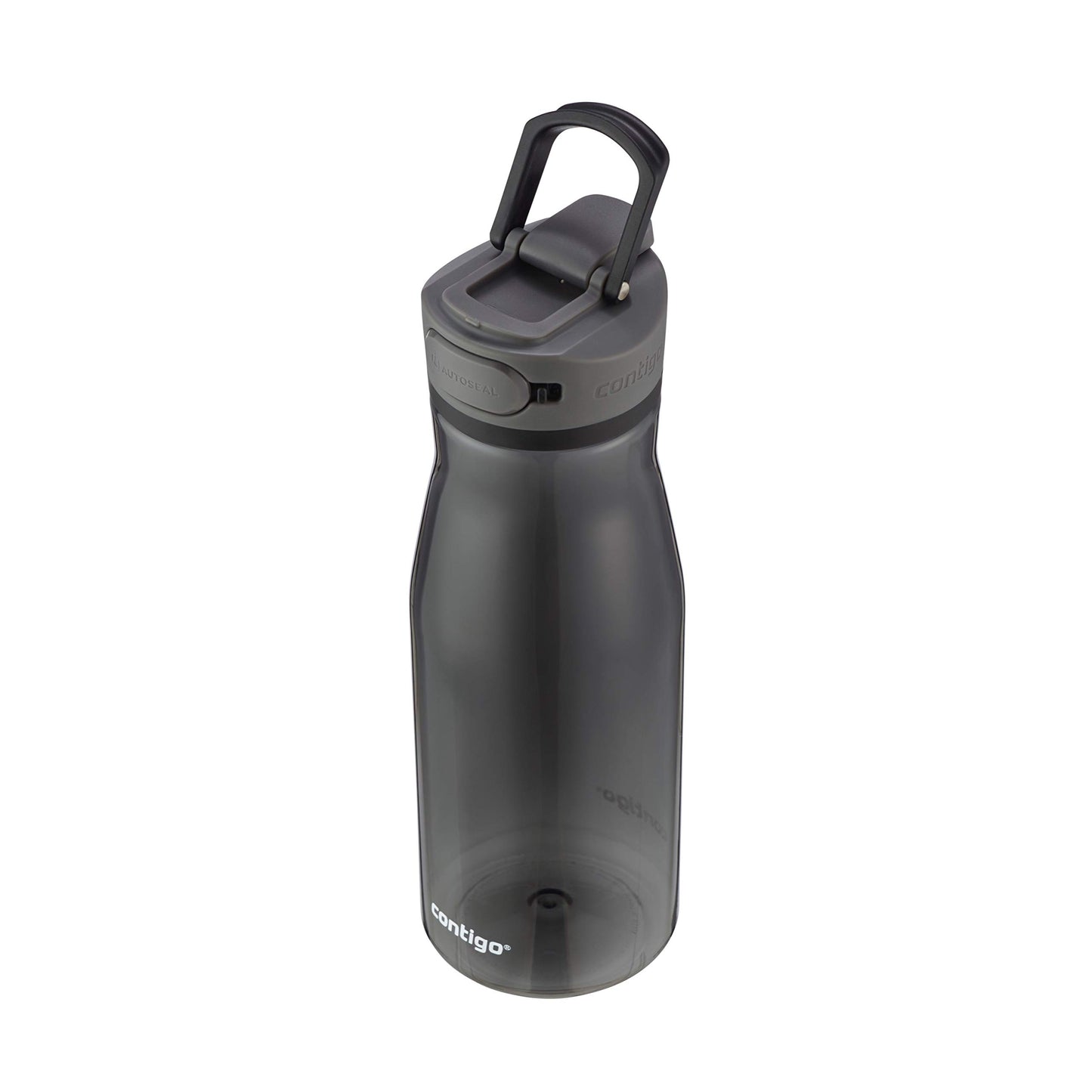 Contigo AUTOSEAL Cortland 24oz Water Bottle, BPA-Free Plastic, Spill, Leak-Proof Lid, and Carry Handle, Dishwasher Safe, Spirulina, 24 Ounce (Pack of 1)