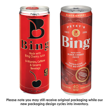 Bing Beverage Company Bing Black Cherry, 12- Fl. Oz (Pack of 24)