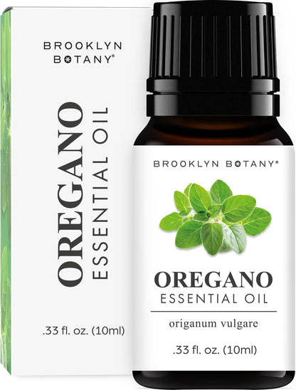 Brooklyn Botany Basil Essential Oil - 100% Pure and Natural - Premium Grade Essential Oil - for Aromatherapy and Diffuser - 0.33 Fl Oz