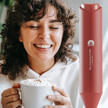 Powerful Milk Frother Handheld Foam Maker, Mini Whisk Drink Mixer for Coffee, Cappuccino, Latte, Matcha, Hot Chocolate, No Stand, Galaxy