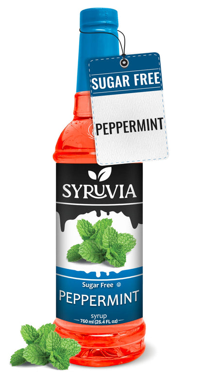 Syruvia Sugar-Free Lavender Syrup (25.4 fl oz) - Delicate Floral Bliss with Zero Added Sugar – Kosher, Gluten-Free, Perfect for Enhancing Beverages, Desserts, and Culinary Creations