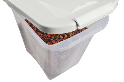 Van Ness 10-Pound Food Container with Fresh-Tite Seal (FC10) white