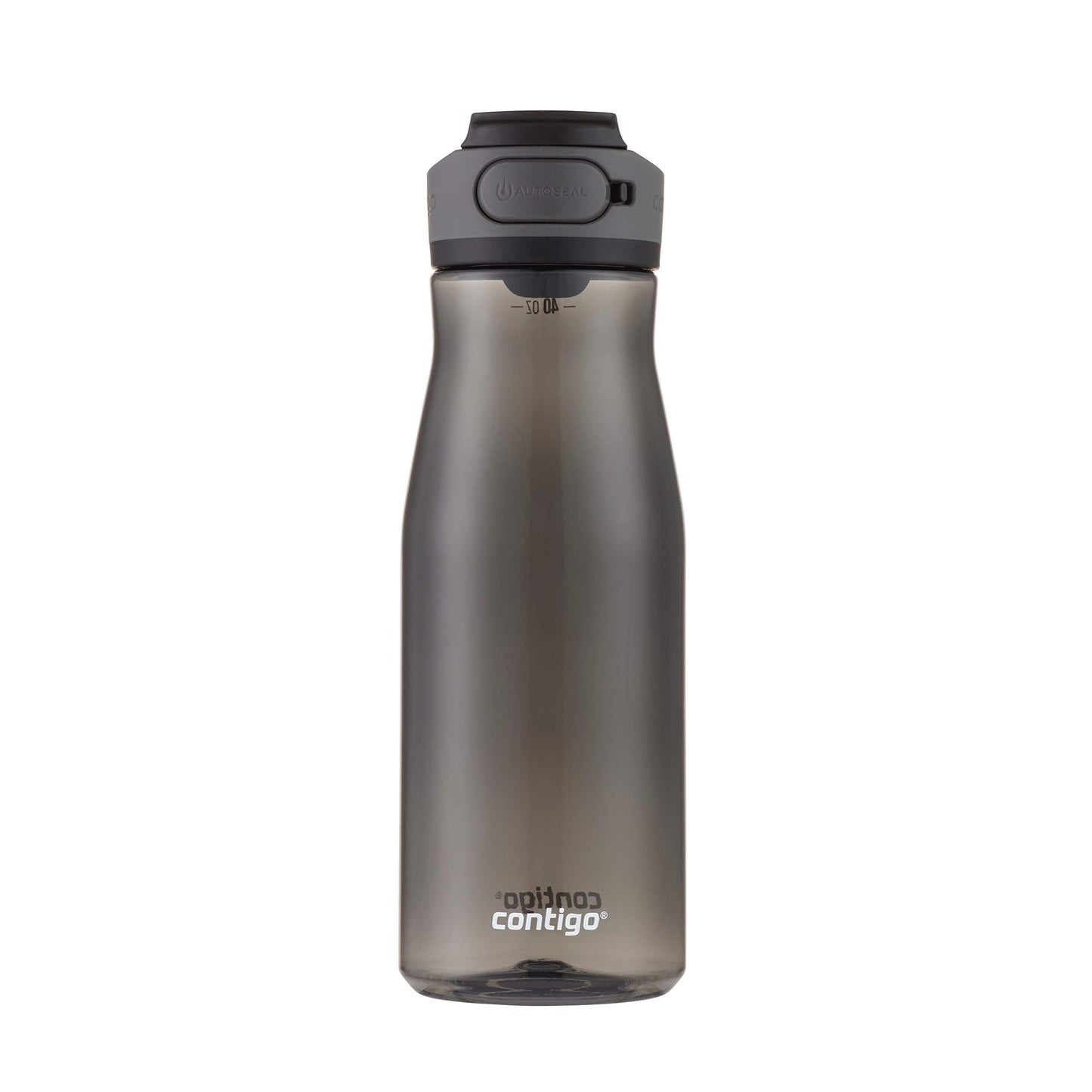 Contigo AUTOSEAL Cortland 24oz Water Bottle, BPA-Free Plastic, Spill, Leak-Proof Lid, and Carry Handle, Dishwasher Safe, Spirulina, 24 Ounce (Pack of 1)