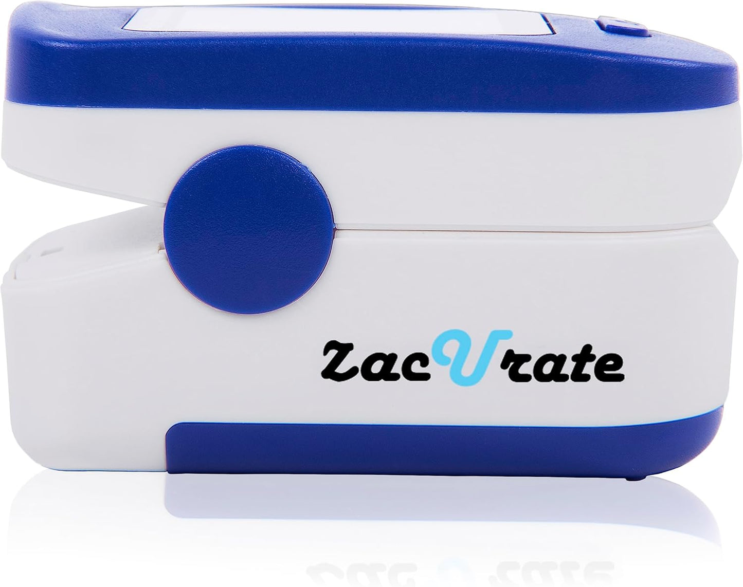 Zacurate 500BL Fingertip Pulse Oximeter Blood Oxygen Saturation Monitor with Batteries Included (Navy Blue)