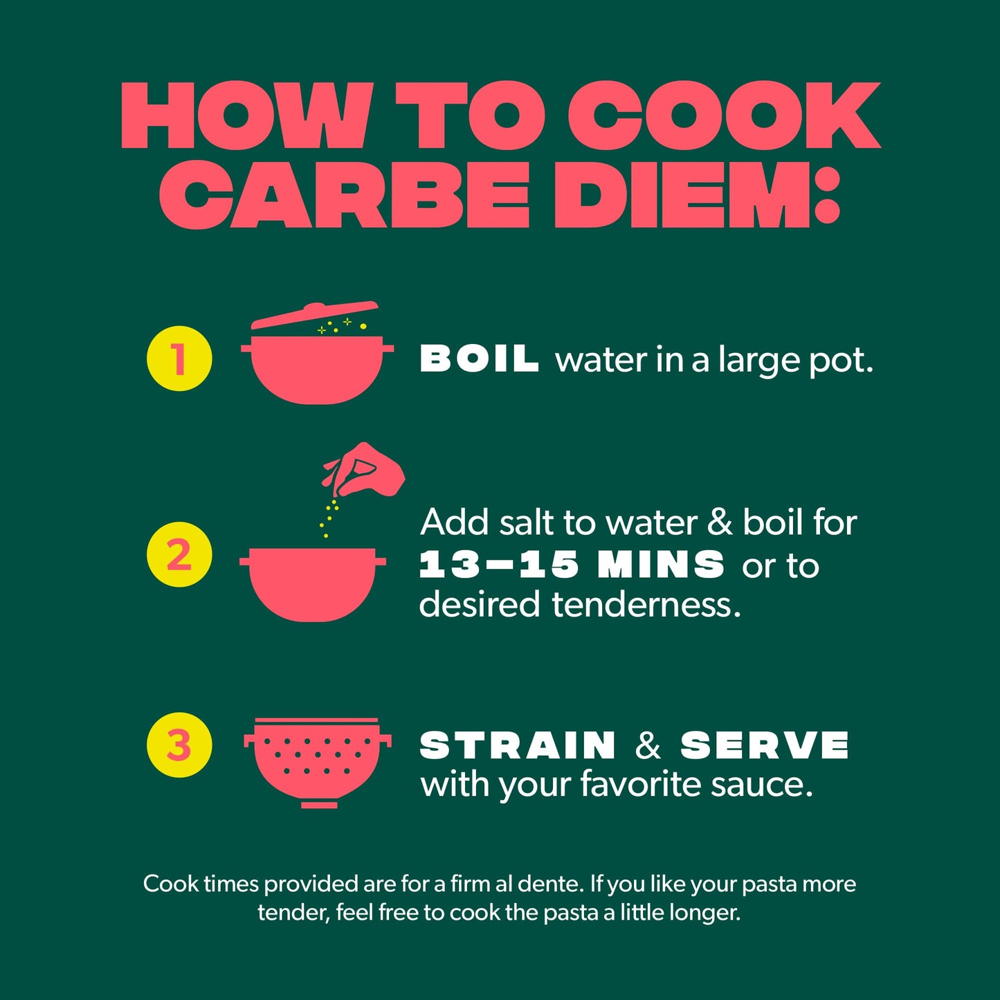 CARBE DIEM! Spaghetti | 3x 12oz Bags | Lower Net Carb Pasta with a Traditional Flavor & Texture | Pasta Re-Imagined for Healthy Lifestyles | Spaghetti Pasta | Spaghetti Noodles | Lower Calorie Pasta