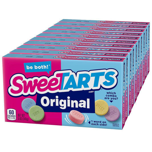 SweeTARTS Original Theater Box Candy, 5 Ounce Boxes (Pack of 10)