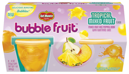 Del Monte Bubble Fruit Snacks, Variety Pack, 3.5 Oz