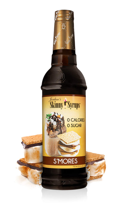 Jordan's Skinny Syrups Sugar Free Coffee Syrup, Vanilla Flavor Drink Mix, Zero Calorie Flavoring for Chai Latte, Protein Shake, Food and More, Gluten Free, Keto Friendly, 25.4 Fl Oz, 2 Pack