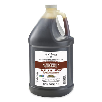 Watkins All Natural Original Gourmet Baking Vanilla, with Pure Vanilla Extract, 11 Fl Oz (Pack of 1) - Packaging May Vary