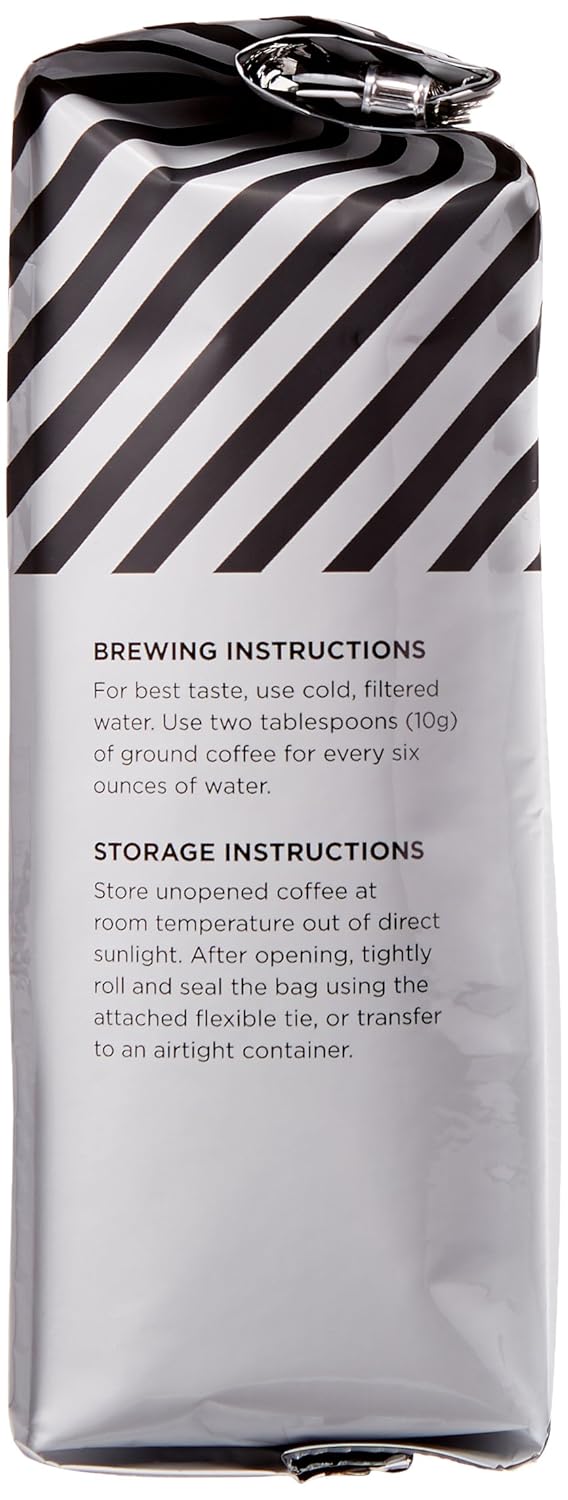 AmazonFresh Donut Cafe Whole Bean Coffee, Medium Roast, 12 Ounce